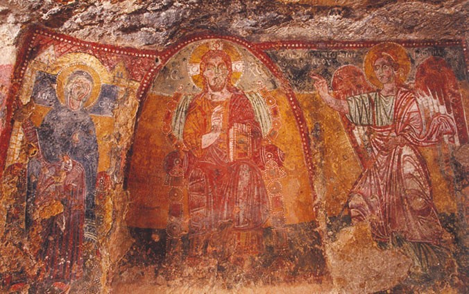 01 Affresco bizantino