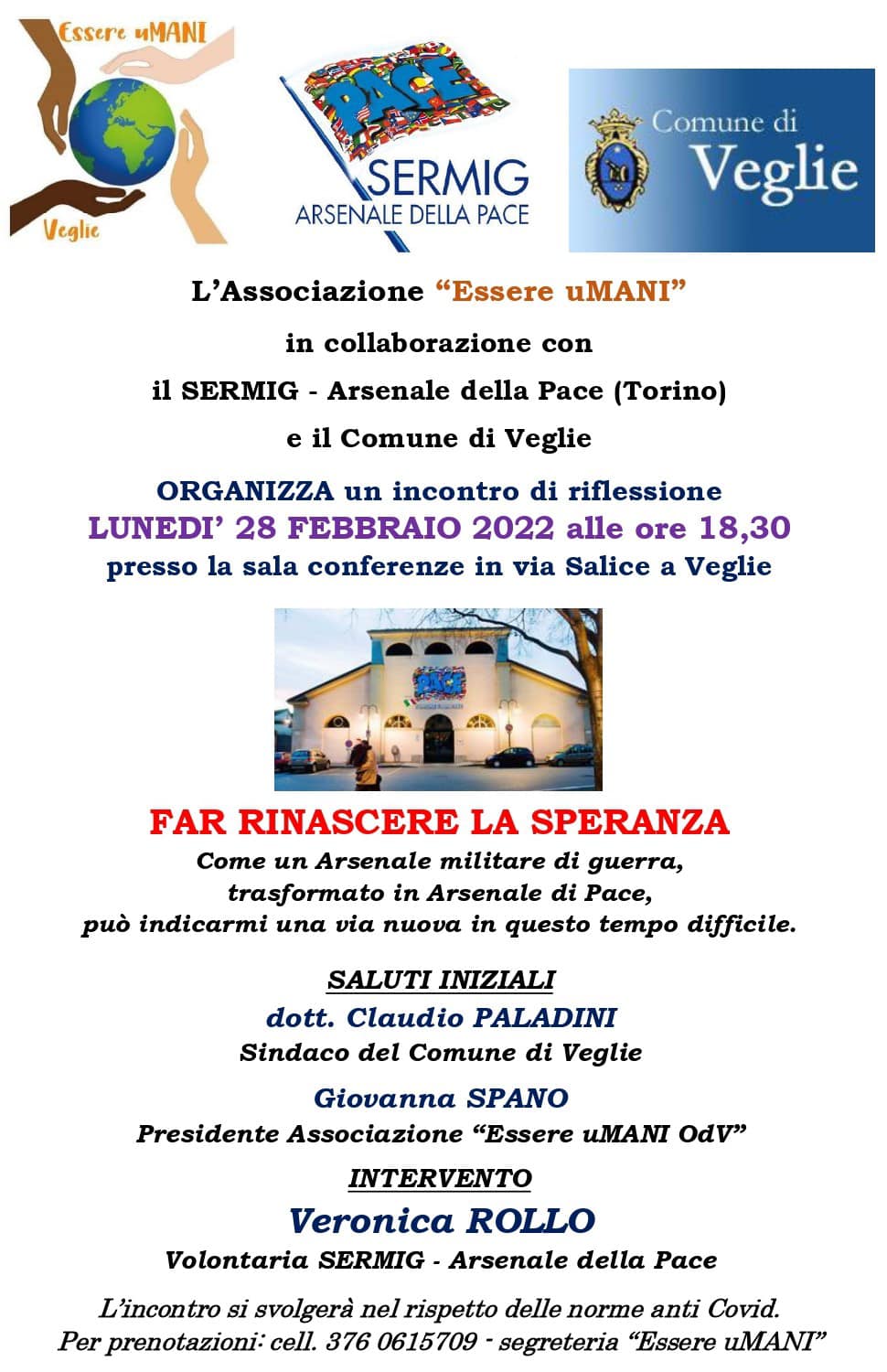 far rinascere la speranza